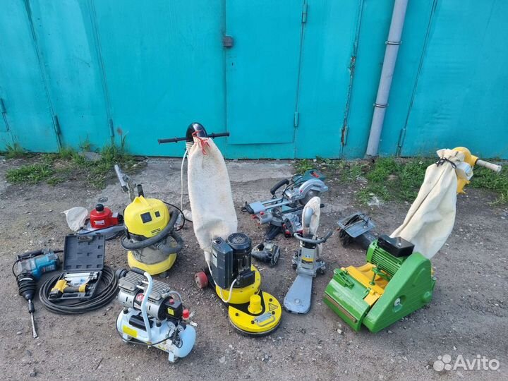 Аренда циклевочной машины