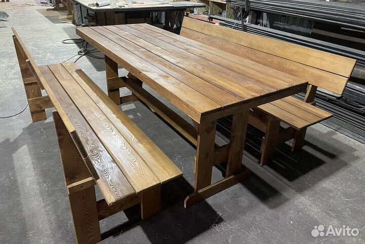 Садовая мебель из лиственицы