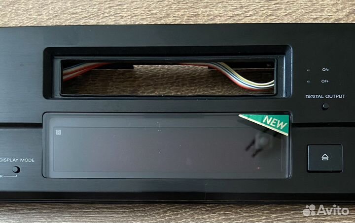 Лицевая панель проигрывателя Sony CDP-X 707ES