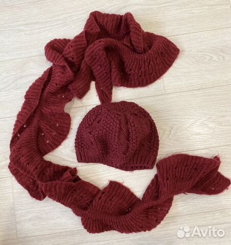 Шапки и шарф для девочки