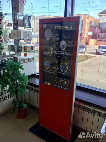 Рекламная видеостойка