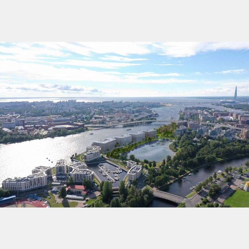 3-к. апартаменты, 109,2 м², 3/8 эт.