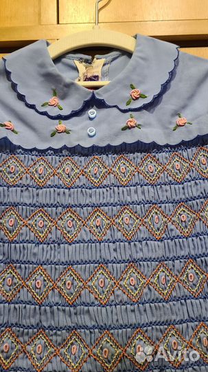 Платье детское 28 размер, Китай, период СССР