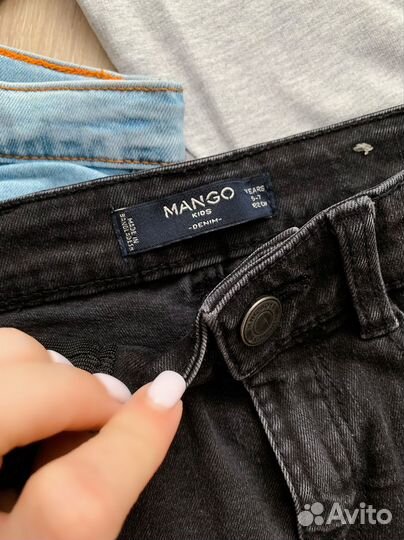 Джинсы/брюки Mango,Zara/Acoola р 122,128