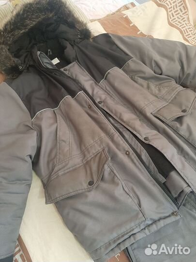 Зимний рыболовный костюм бу