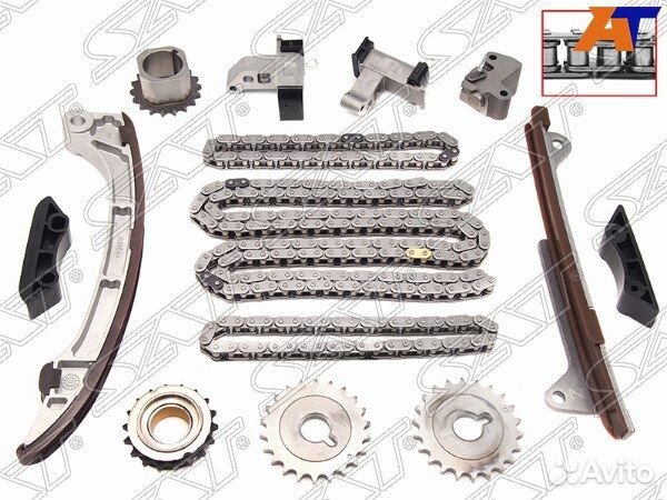 Комплект замены цепи грм toyota land cruiser prado