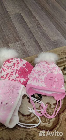 Шапка детская зима