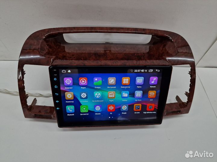 Магнитола Android Toyota Camry V30 IPS экран Новая