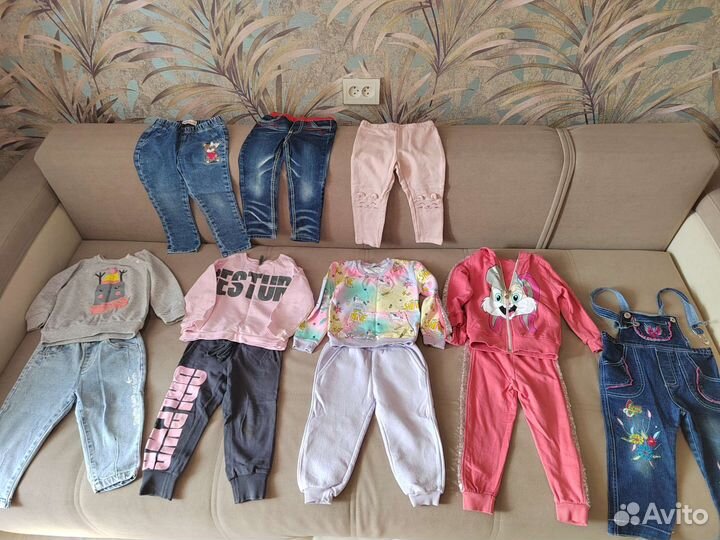 Вещи пакетом на девочку