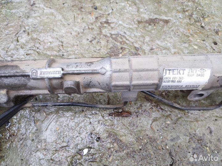 Рулевая рейка рено логан 1