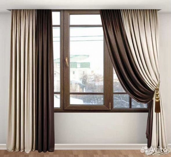 Комплект ночных штор