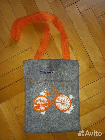 Cумка из фетра Аэрофлот