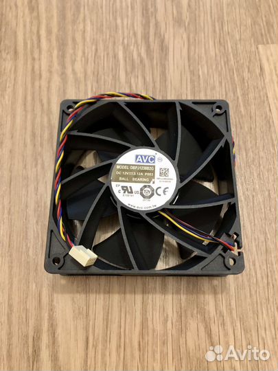 Кулер вентилятор AVC dbpj1238b2g 3.12А