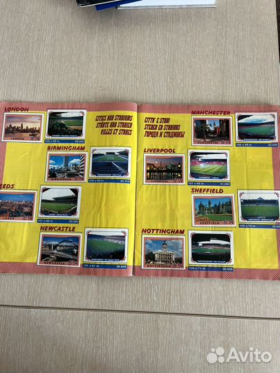 Альбом Panini Europa 96