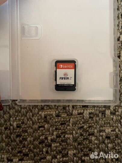 Nintendo switch катридж fifa 2019