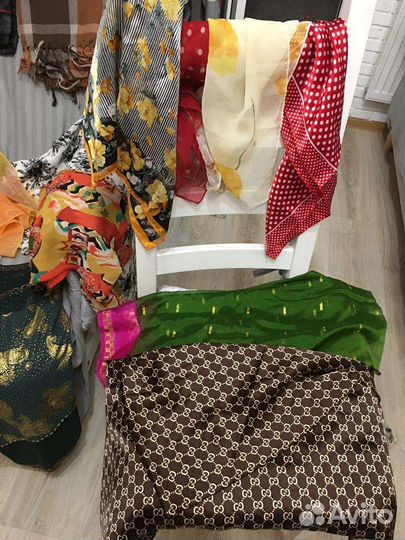 Шарфы платки палантины