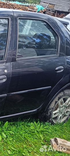 Дверь задняя левая рено логан 2011