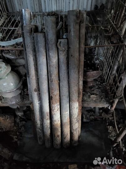 Кругляк 12 штук длина 70 см, диаметр 5 см сталь