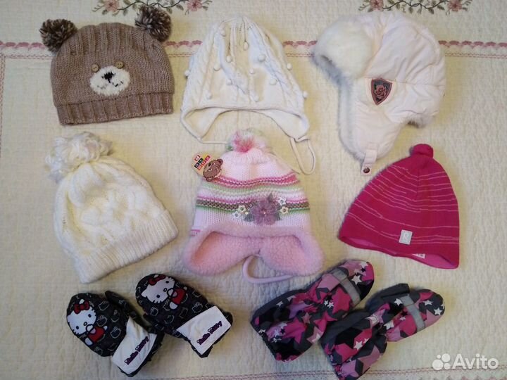 Шапки осень-зима Reima, Accola, Outventure р52-54