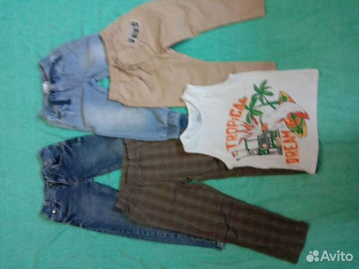 Вещи для мальчика пакетом на 2-4года