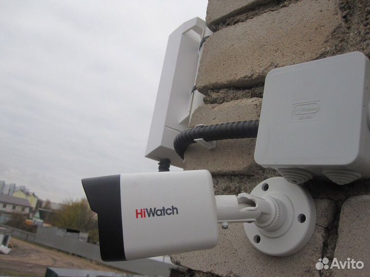 Комплект видеонаблюдения 4 камеры