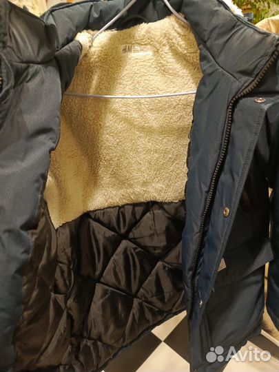 Куртка зимняя на мальчика h&m 134