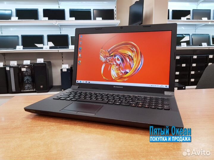 Ноутбук Lenovo 15, Pentium 2020M, RAM 8Gb, SSD
