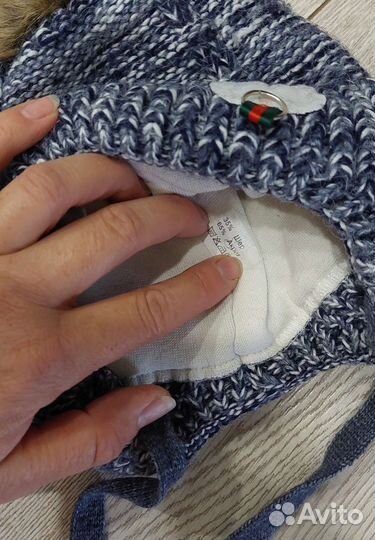 Шапка зимняя на 1-1.5 года