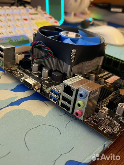 Комплект i5 4460, Asrock h81m, 16 gb озу, кулер