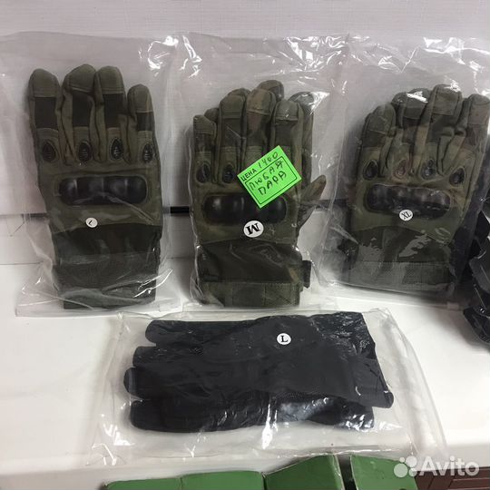 Перчатки тактические утепленные, L размер