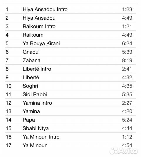 Khaled - Liberté CD Rus