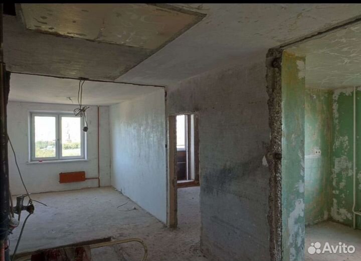 Демонтаж сантехкабины, вынос мусора