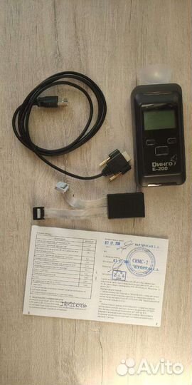 Алкотестер Динго Е200