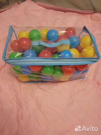 Большой детский манеж (в подарок набор шаров)