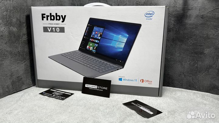 Ноутбук для учебы frbby V10 14