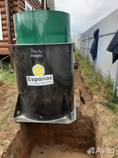 Монтаж септика