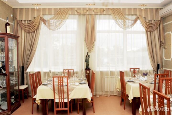 Шторы тюль для кафе и ресторанов