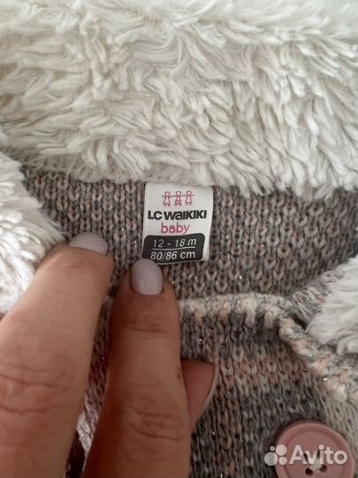 Пакет с одеждой р.80-110см девочка, 40 позиций