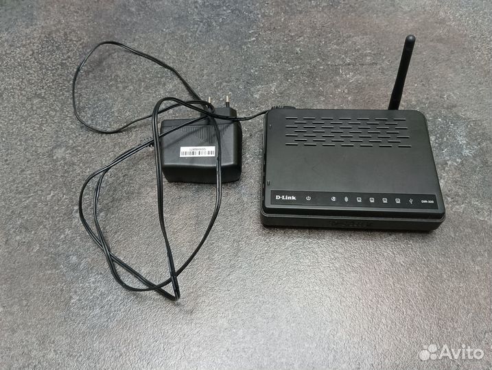 Wi-Fi роутер D-link DIR-320/NRU