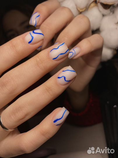 Коррекция наращённых ногтей