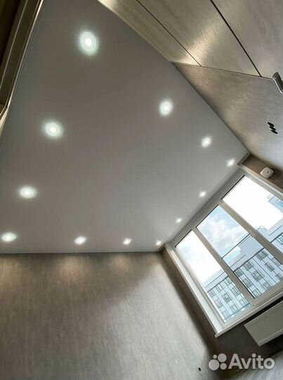 Натяжные потолки. Чистый монтаж