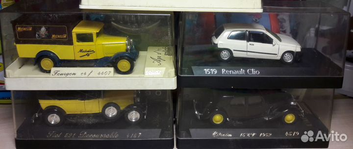 Solido Renault Fiat Франция 1/43 Mercedes New Ray