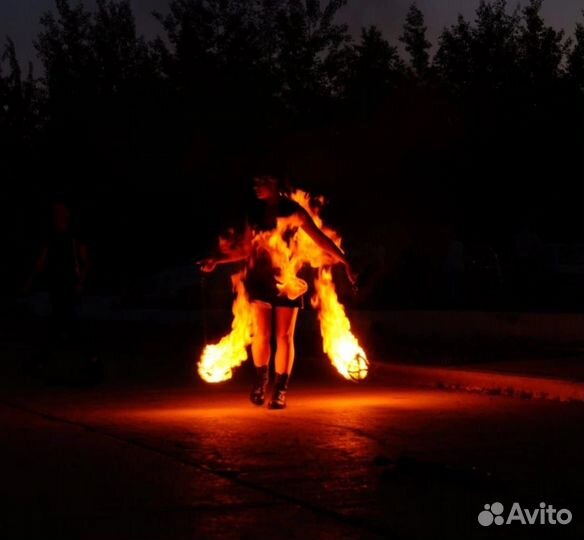 Огненное и световое шоу