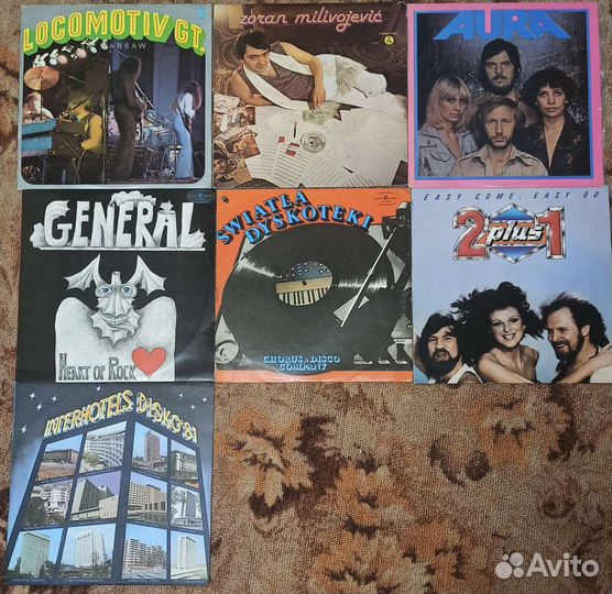 Виниловые пластинки зарубежные