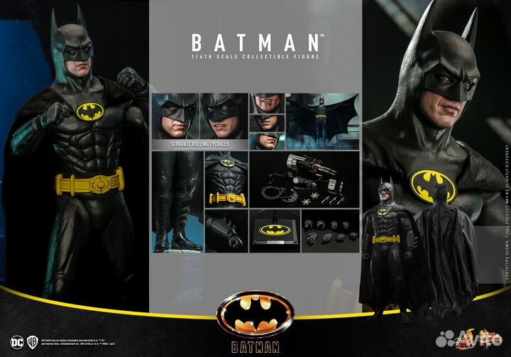 Hot Toys Batman(1989) MMS692 и MMS693