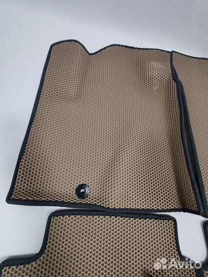 EVA коврики с бортами Hyundai Santa Fe 2