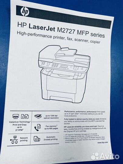 Мфу лазерный принтер+ гарантия