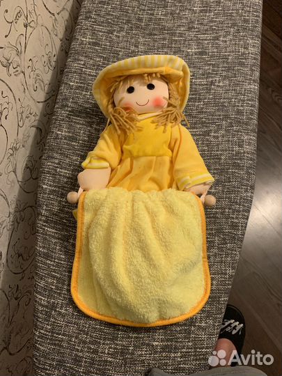 Кукла полотенце держатель