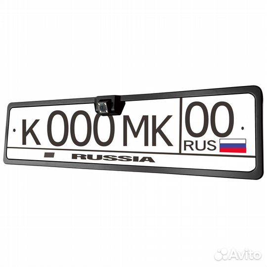 Камера заднего вида в номерном знаке Eplutus CM-64