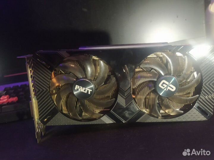 Видеокарта RTX 2060 Palit gamingpro OC 6GB